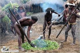 澳洲巴布亚新几内亚土著部落--世界上最后的石器时代