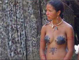 巴西原始部落--达都瓦拉村裸体习惯