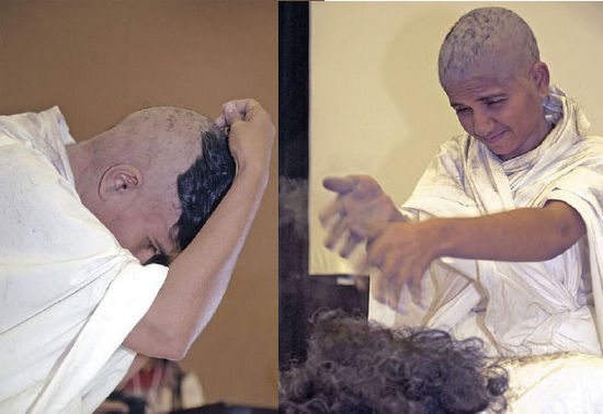 揭秘印度十个诡异风俗：拔头发献给神明