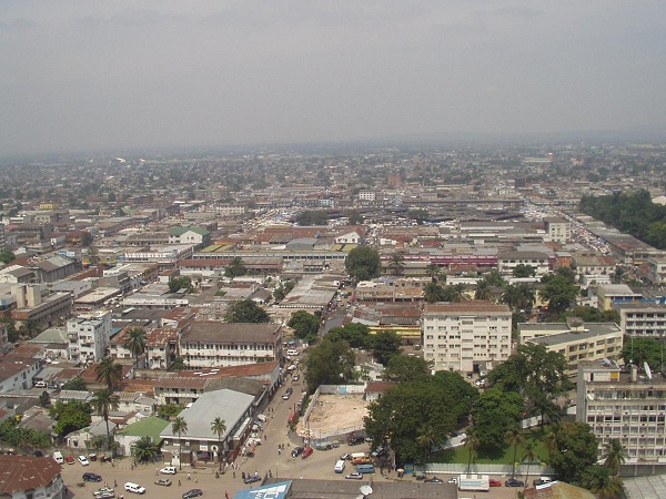 刚果（金）生活及旅游指南---城市俯拍景色