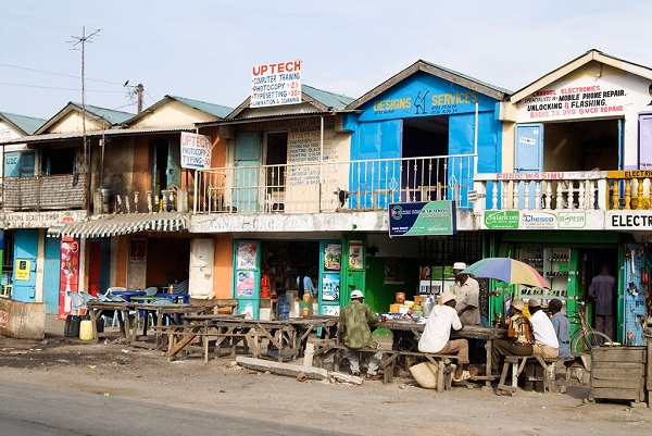 肯尼亚传统习俗--蒙巴萨街景