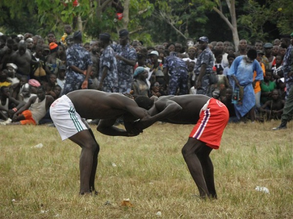 多哥卡比耶族的传统摔跤节