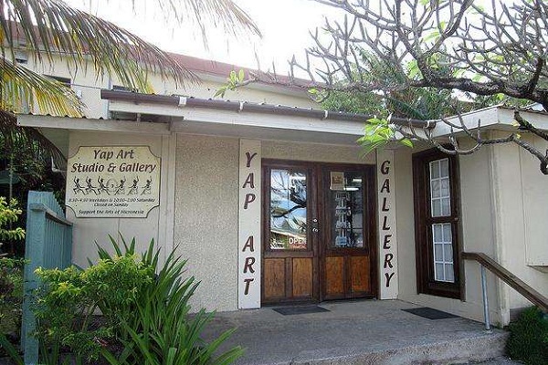 密克罗尼西亚旅游景点一览--雅蒲岛艺术画廊