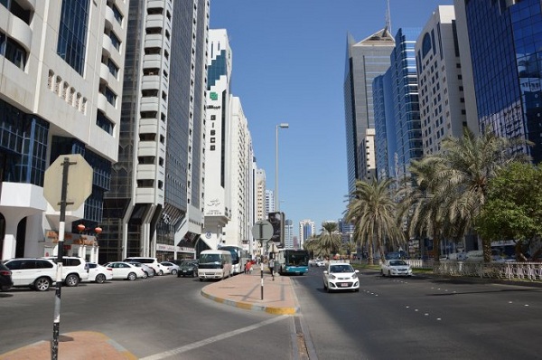 阿拉伯联合酋长国的风俗禁忌--阿布扎比街景