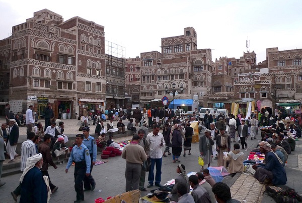 也门风俗禁忌--萨那街景