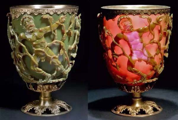 拥有纳米技术的古罗马变色杯--古代科技的探索